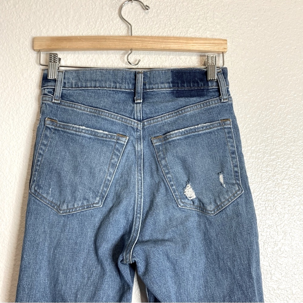 Abercrombie & Fitch The ‘90s Straight Ultra High Rise W Criss Cross Waist - Picture 8 of 15